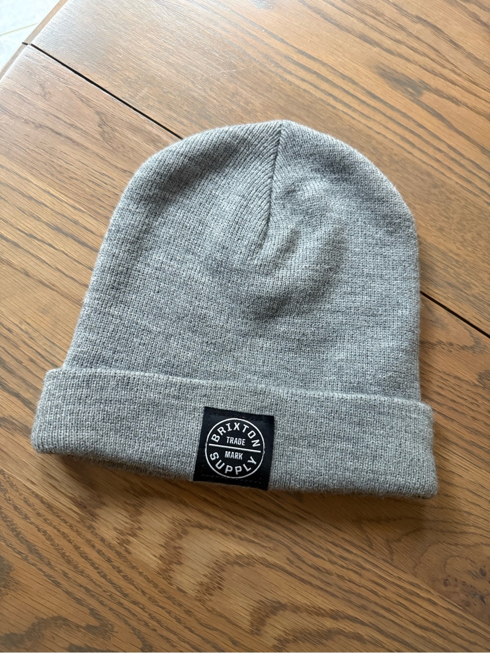 Brixton Grey Knit Hat